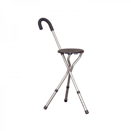 Walking Stick Seat Height Adjustable And Lightweight.